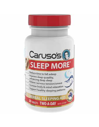 Caruso's Natural Health Sleep More 30 Tablets