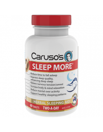 Caruso's Natural Health Sleep More 60 Tablets