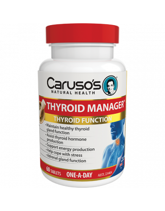 Caruso's Natural Health Thyroid Manager 60 Tablets