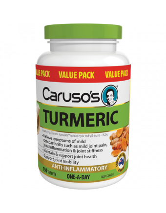 Caruso's Natural Health Turmeric 150 Tablets