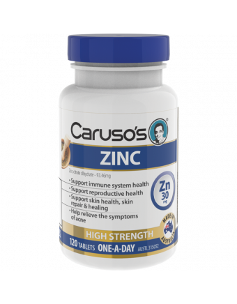 Caruso's Natural Health Zinc 120 Tablets
