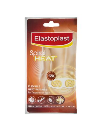 Elastoplast Spiral Heat Flexible Heat Patch Back/Neck