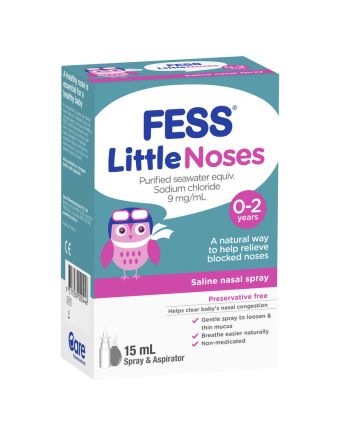 FESS Little Noses Nasal Spray + Aspirator