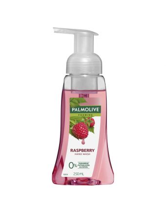 Palmolive Foaming Hand Wash Soap Raspberry Pump 0% Parabens 0% Phthalates 0% Alcohol Recyclable 250mL