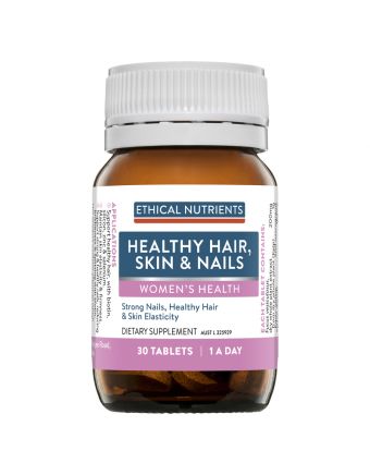 Ethical Nutrients Healthy Hair, Skin & Nails 30 Tablets
