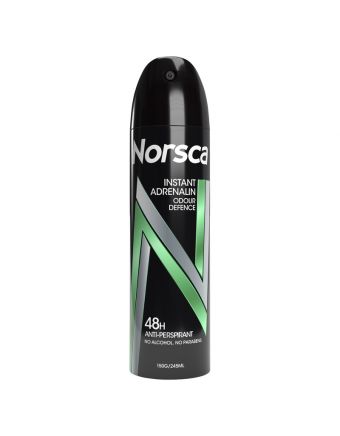 Norsca for Men Instant Adrenalin Anti-Perspirant Deodorant 150g
