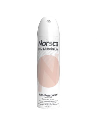 Norsca Aluminium Free Aerosol Vetiver & Black Pepper 150g