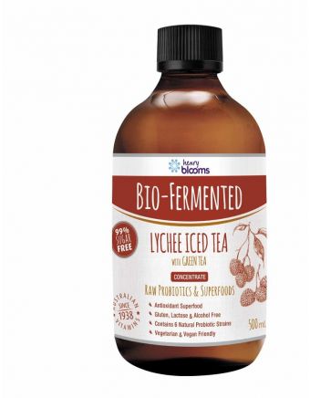 Henry Blooms Bio-Fermented Lychee Iced Tea With Green Tea 500mL