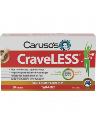 Caruso's Natural Health Craveless 30 Tablets