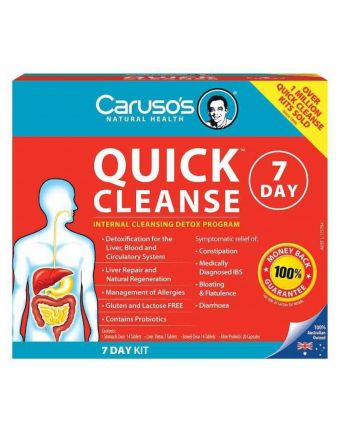 Caruso's Natural Health Quick Cleanse 15 Day Detox Program Kit