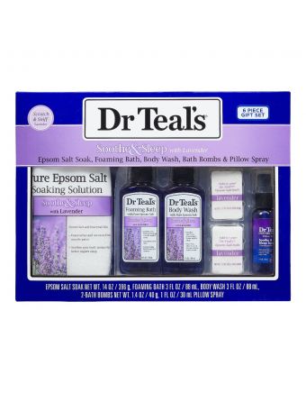 Dr Teals Soothe And Sleep 6 Piece Gift Set