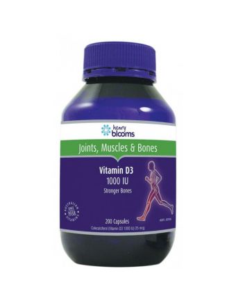 Henry Blooms Vitamin D3 1000Iu 200 Capsules