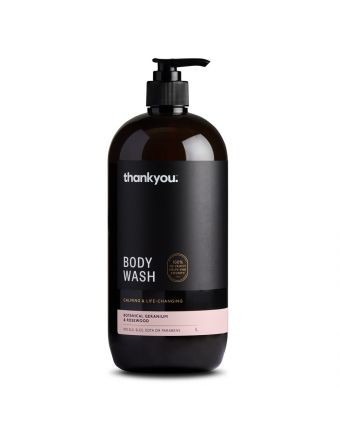 Thankyou Body Wash Botanical Geranium & Rosewood 1 Litre