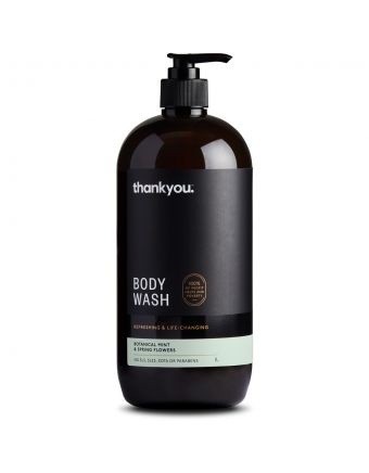 Thankyou Body Wash Botanical Mint & Spring Flowers 1 Litre
