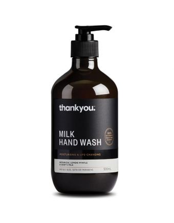 Thankyou Milk Hand Wash Botanical Lemon Myrtle & Goat's Milk 500mL