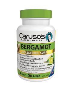 Caruso's Natural Health Bergamot 50 Tablets