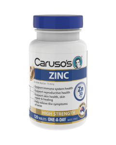 Caruso's Natural Health Zinc 120 Tablets