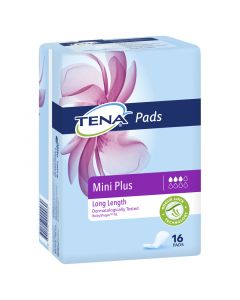 Tena Pad Mini Plus Long Length 16
