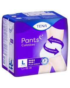 Tena Pant Plus Night 12 Culottes