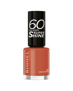 Rimmel London 60 Seconds Nail Polish, #410 Wild Spice 8ml