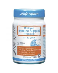 Life-Space Children Immune Support Probiotic Powder 3-12 Years 60g