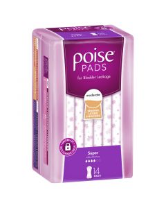 Poise Super Pad 14 Pack