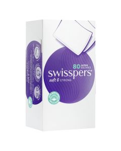 Swisspers Cotton Squares 80 Pack