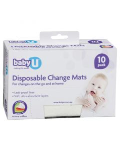 Baby U Change Mats 10 Pack