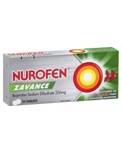 Nurofen Zavance Tablets 24s 200mg Ibuprofen Pain Relief