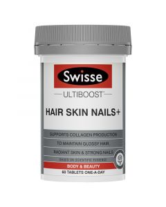 Swisse Ultiboost Hair Skin Nails+ 60 Tablets