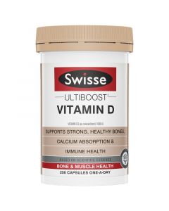 Swisse Ultiboost Vitamin D 250 Capsules