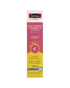 Swisse Ultiboost High Strength Vitamin C Effervescent 20 Tablets