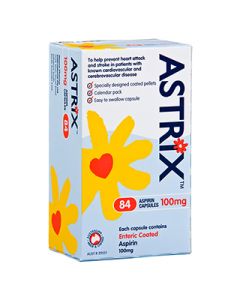ASTRIX 100MG CAPSULES 84