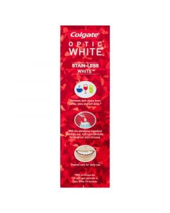Colgate Toothpaste Optic White Stainless White 85g