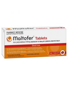 Maltofer 100mg 30 Tablets